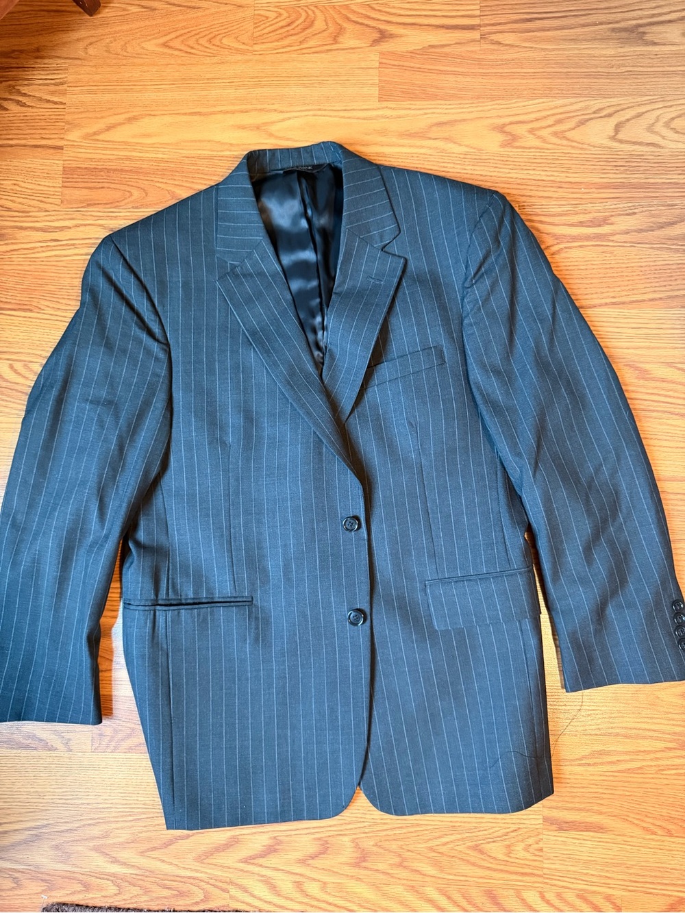 Jos A Bank Size 42 S Mens Blazer Jacket Pinstriped